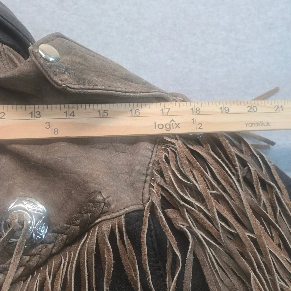 Vintage western leather